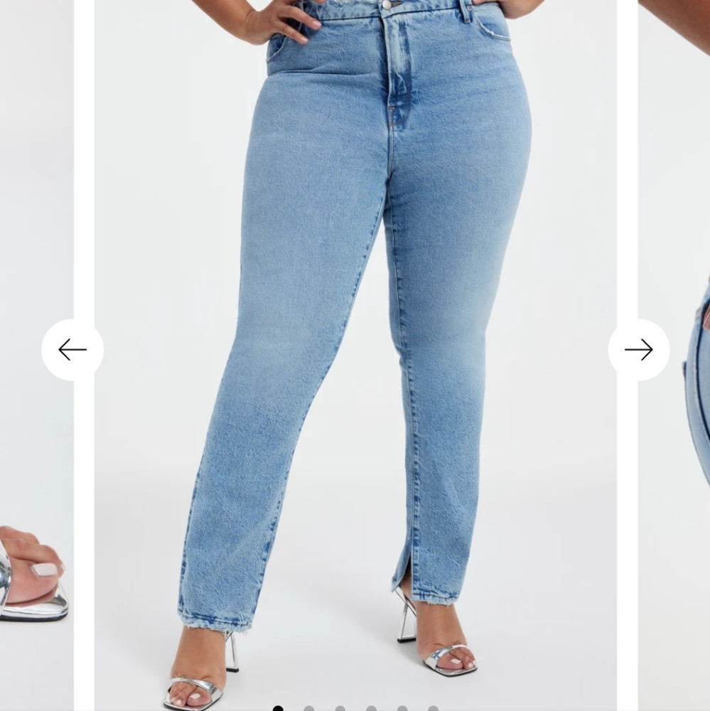 Good American Good Boy Jeans INDIGO354.